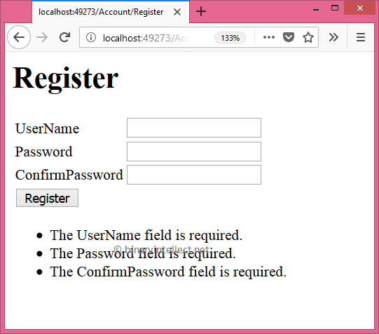 Implement Cookie Authentication In Asp Net Core Binaryintellect Knowledge Base