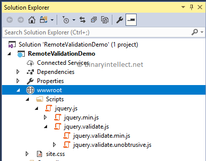 Perform Remote Validation In ASP.NET Core | BinaryIntellect Knowledge Base